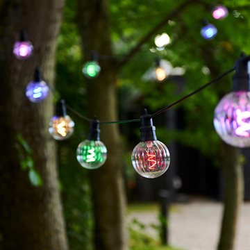 Luke startsæt fra Sirius - lyskæde med 10 multifarvet LED-pærer SIR69760